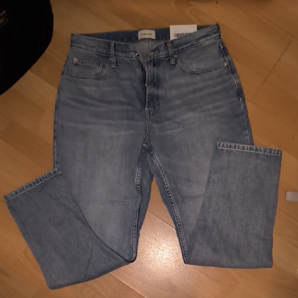 NWT Everlane | Women's Straight Leg Jeans in Soft Blue
